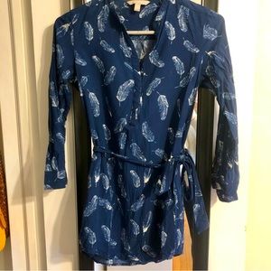 Banana Republic feather tunic